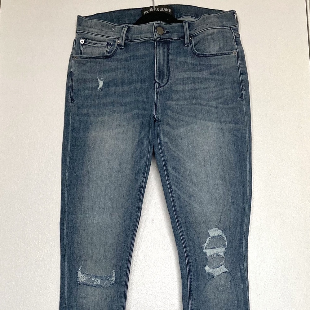 Express (NWOT) Mid Rise Legging Jeans  /Size 8